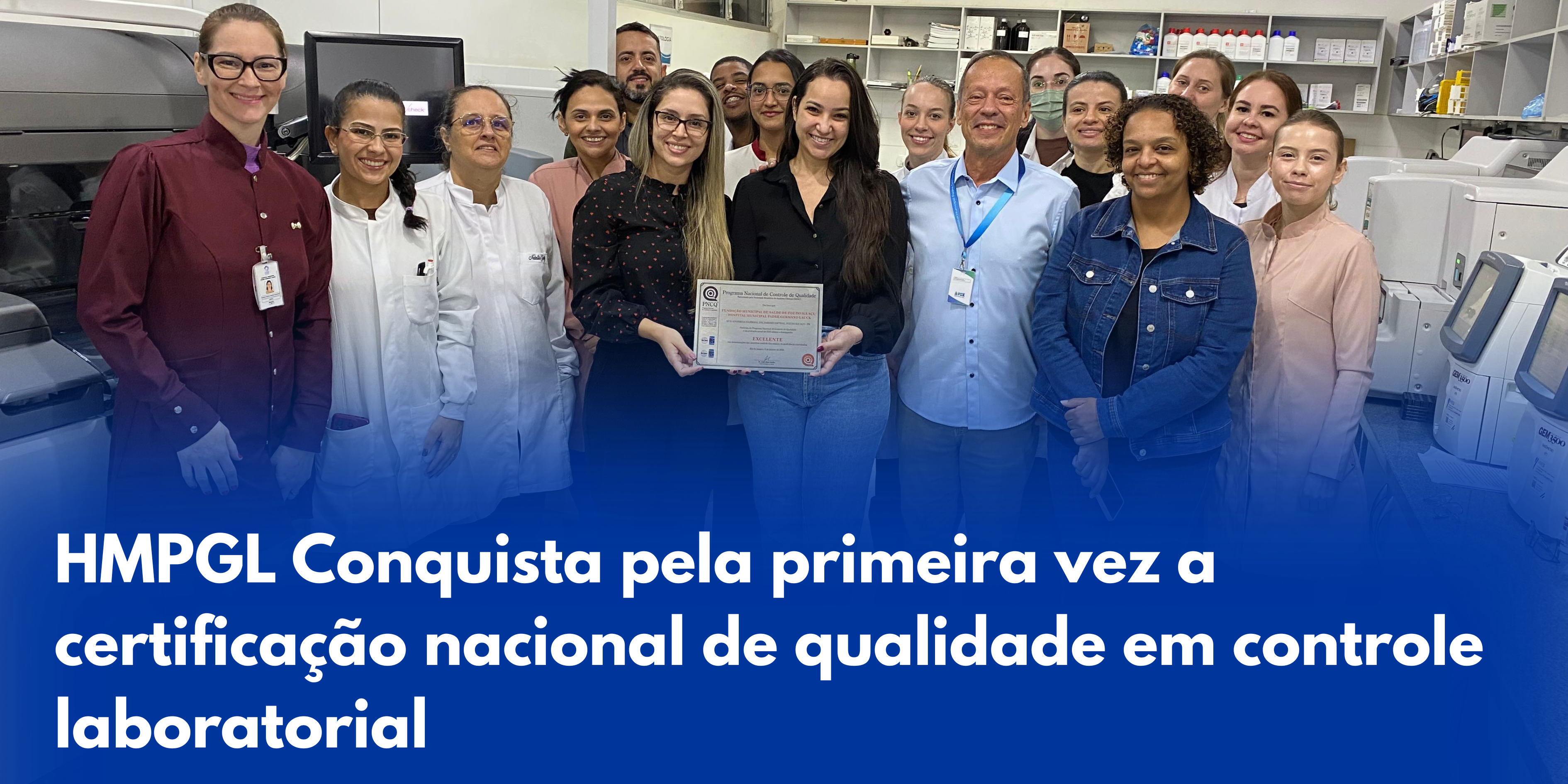 Hospital Municipal de Foz do Iguaçu conquista pela primeira vez a certificação nacional de qualidade