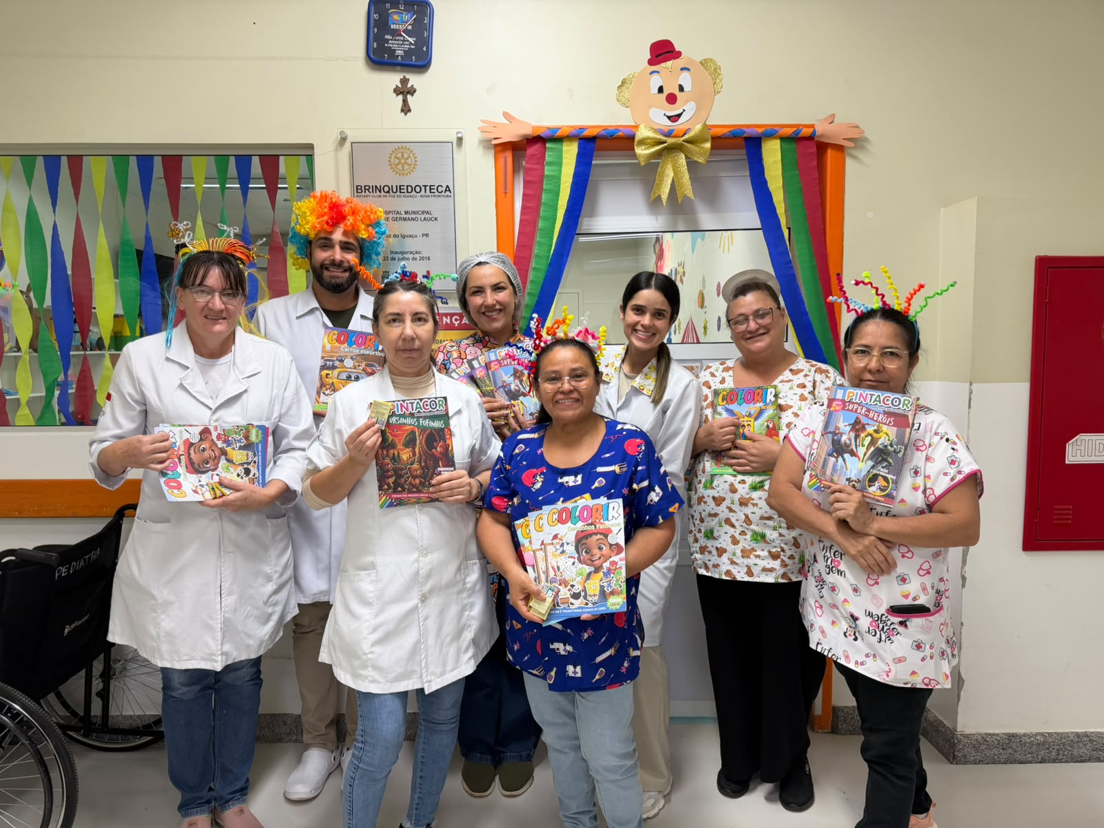 Hospital Municipal promove Semana das Crianças com ações de acolhimento e humanização